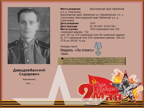 Участники ВОВ.